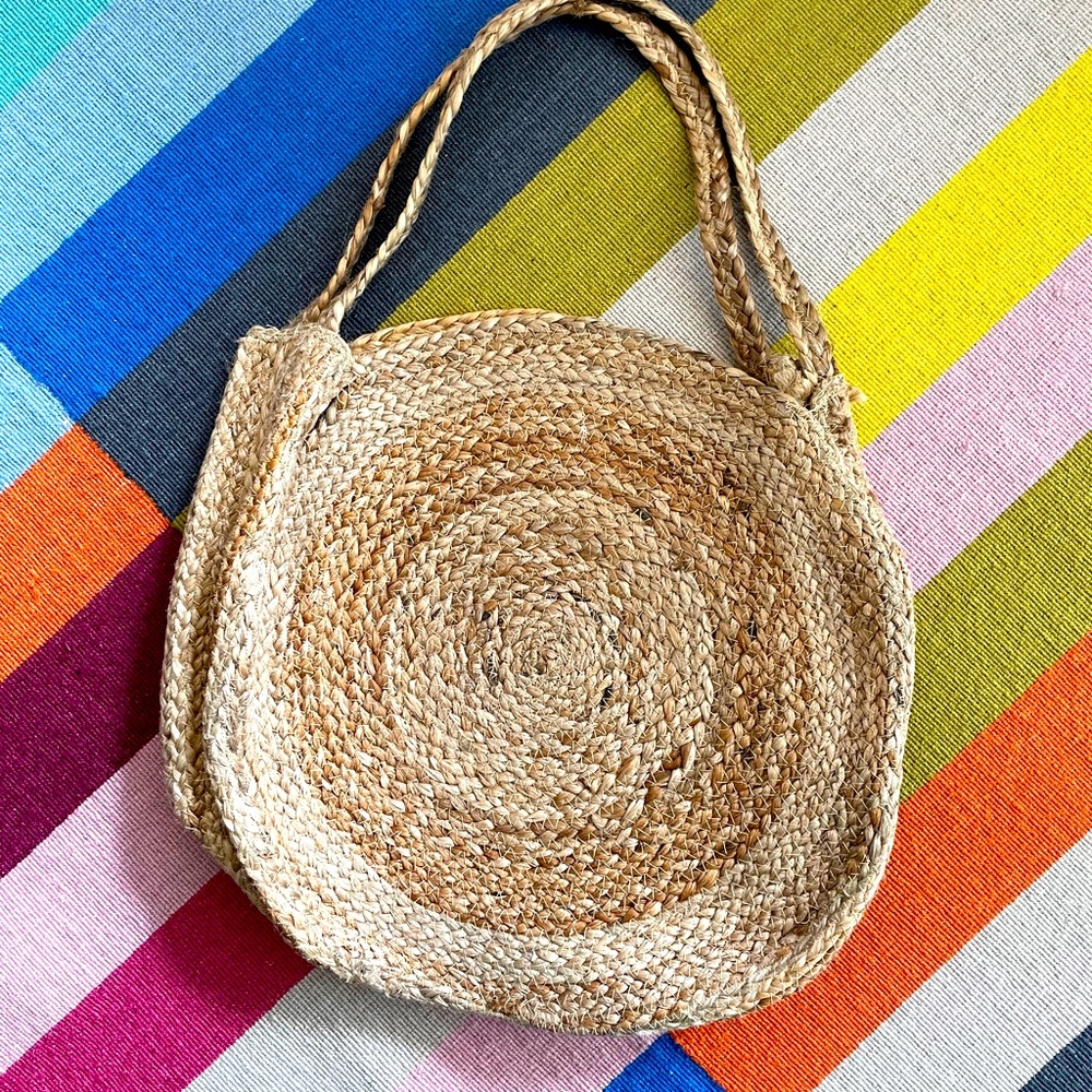 Large Straw Tote